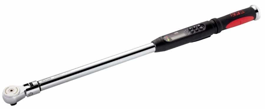Clé Dynamométrique Numérique VPOER - Plage 3-100 Nm, écran LCD, Buzzer, Tête Ouverte Réglable, Précision ±3%